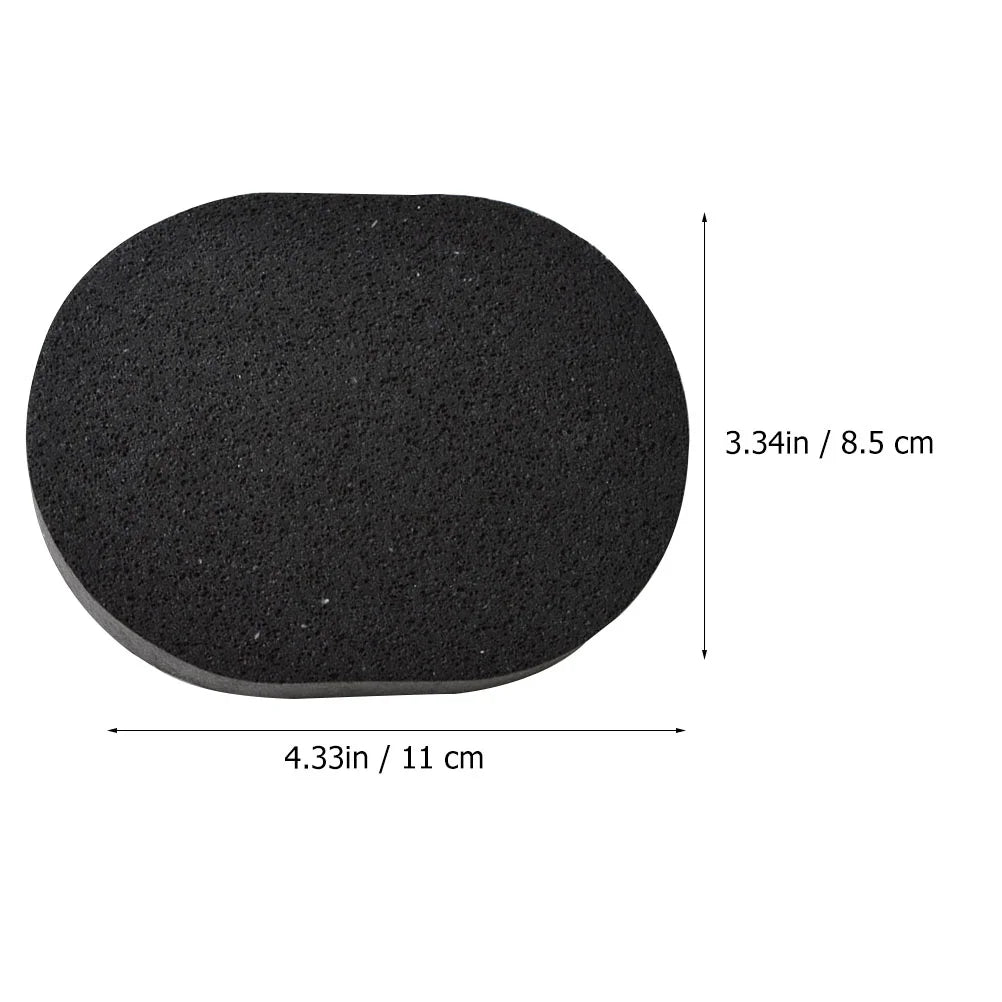 10Pcs Bamboo Charcoal Face Cleansing Sponge Facial Cleaning Pad Skin Cleaning Puff Face Washing Tool Makeup Removal Puff