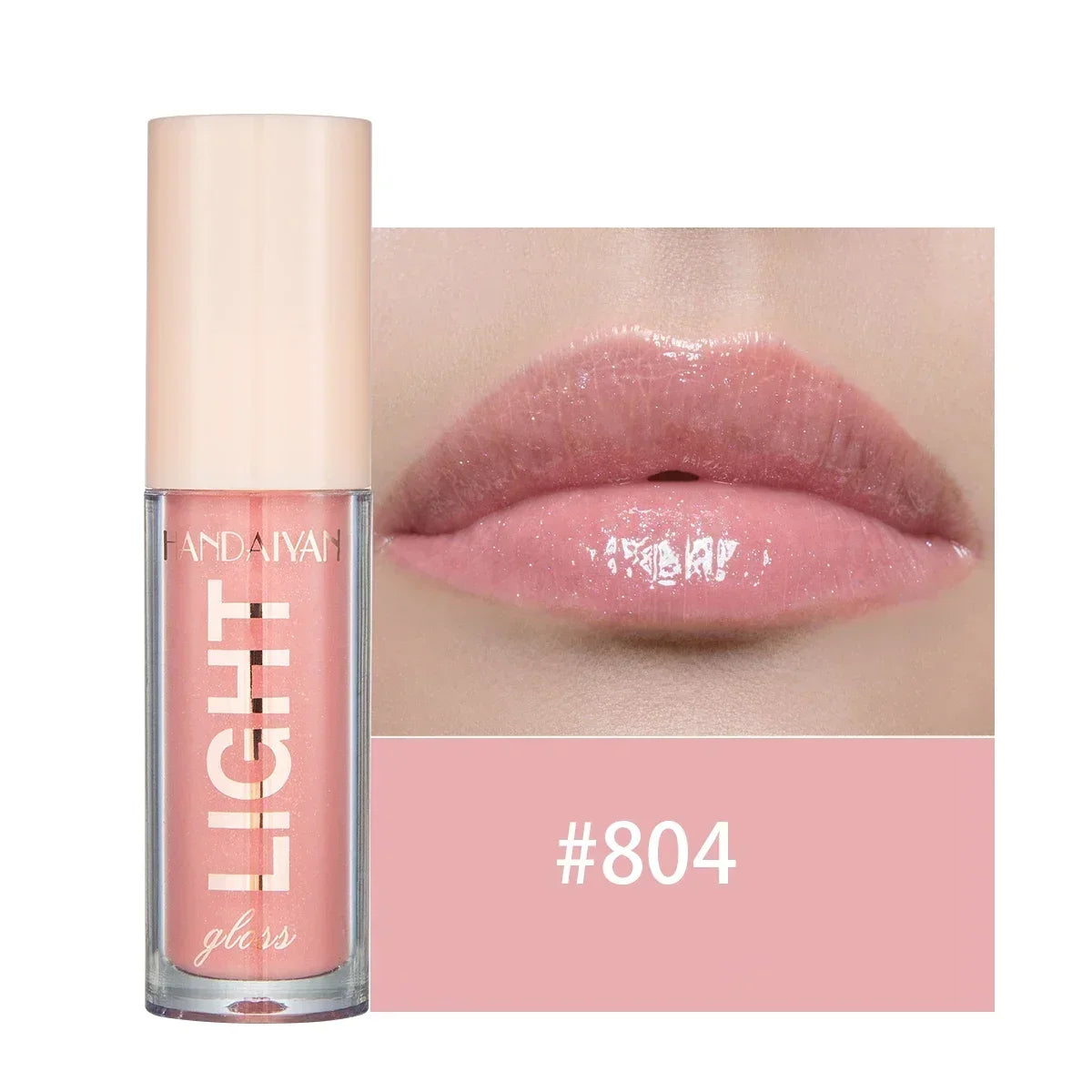 Waterproof Mirror Nude Lip Gloss Long Lasting Moisturizing Colour Rendering Non Sticky Cup Liquid Lipstick Lips Makeup Cosmetics