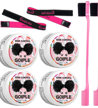 GOIPLE 30G Edge Control for 4C Curls Hair Styling Cream Tames Broken and Fix Bang Pomade Mini Small Hair Gel - BlissFully