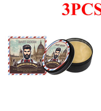 Long Lasting Stying Wax Fluffy Hair Pomade Wax Keep Hair Oil Edge Control Barbershop Tools Salon Hairdressing Mud Hair Styling - BlissFully