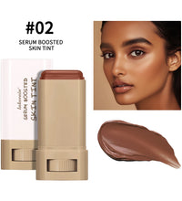 Skin Tint Stick Waterproof Nourishing Solid Tinted Serum Foundation Skin Tint Balm Face Tinted Face Contour Stick Makeup - BlissFully