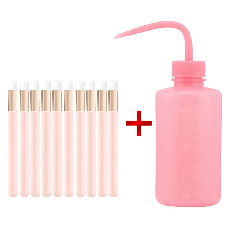 Lashtalk Mousse Clean Brush Bottle Eyelash Extensions Makeup Tools Fake Lash Shampoo Brush Washing Skin Care Beauty Health - BlissFully
