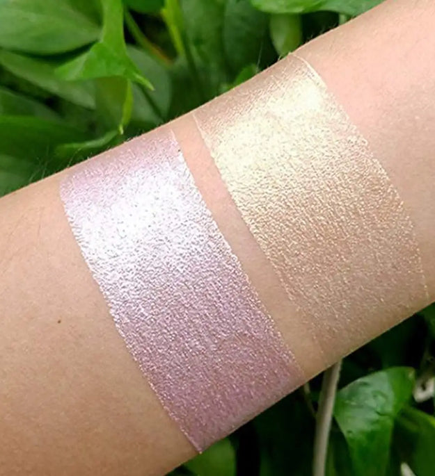 2 COLORS Highlighter Makeup Glitter Contouring Bronzer For Face Shimmer Powder Creamy Texture Illuminator Stick Women Cosmetics