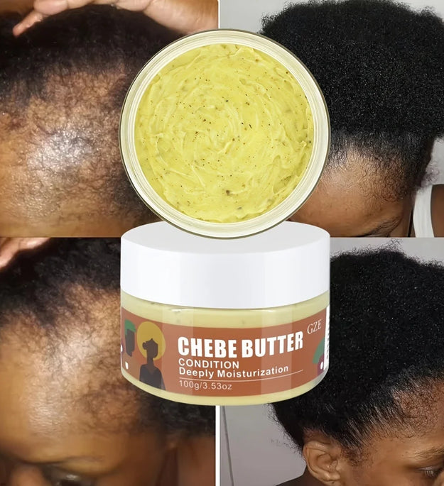 GZE Chebe Butter Condition Deeply Moisturization Hair Growth Repair Damaged Hair Super Smooth African Regrowth Anti Hair Loss