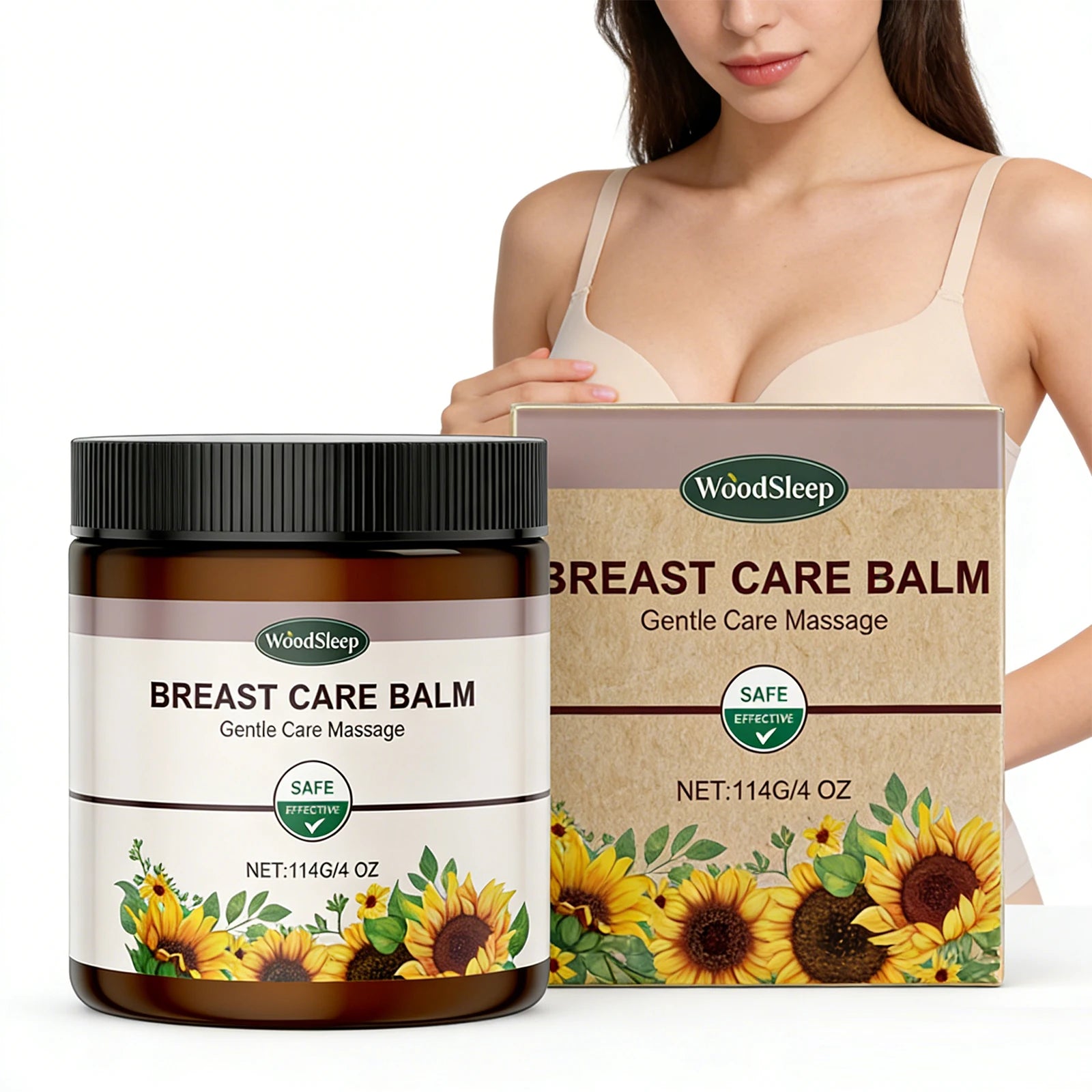 Breast Care Balm Effective Anti-Sagging Chest Lift Soothing Plump Breast Cream for Women Enhance Softness Luster Sexy Body Care