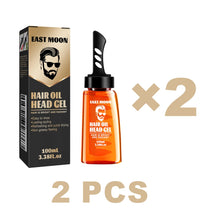 East Moon 2 in 1 Men Hair Wax Comb Long Lasting Fluffy Fresh Strong Hold Versatile Styling Hair Gel Edge Control Hair Care - BlissFully