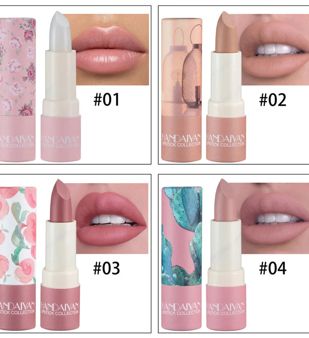 Matte Moisturizing Velvet Lipstick Edition Soft Smooth Nude Red Makeup Lip Stick Collection Waterproof Long-Lasting Cosmetics