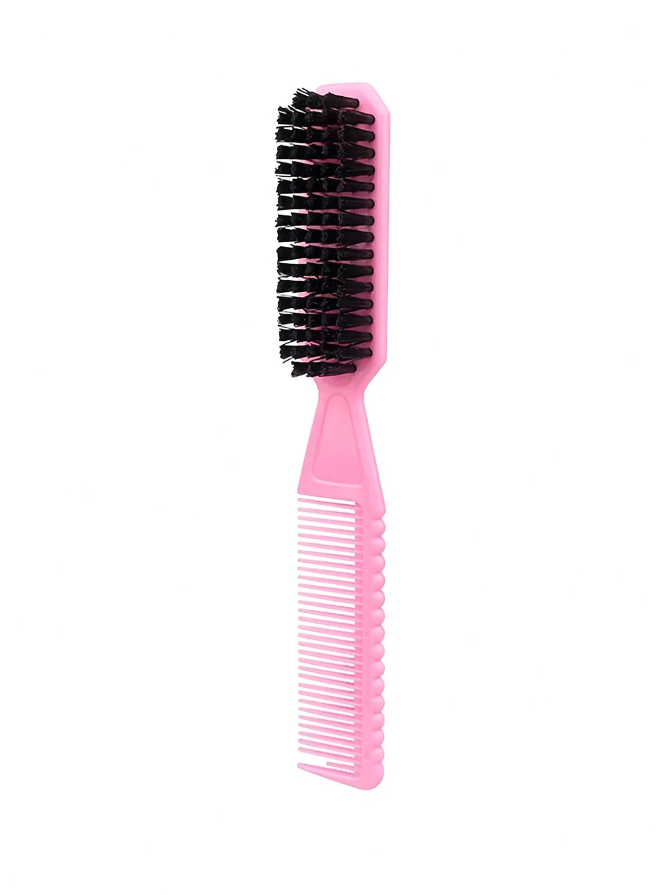 2-In-1 Double-Sided Brush Set, Suitable For Children, Includes Hair Brush And Fine Comb, Ideal For Styling Baby Hair At Home