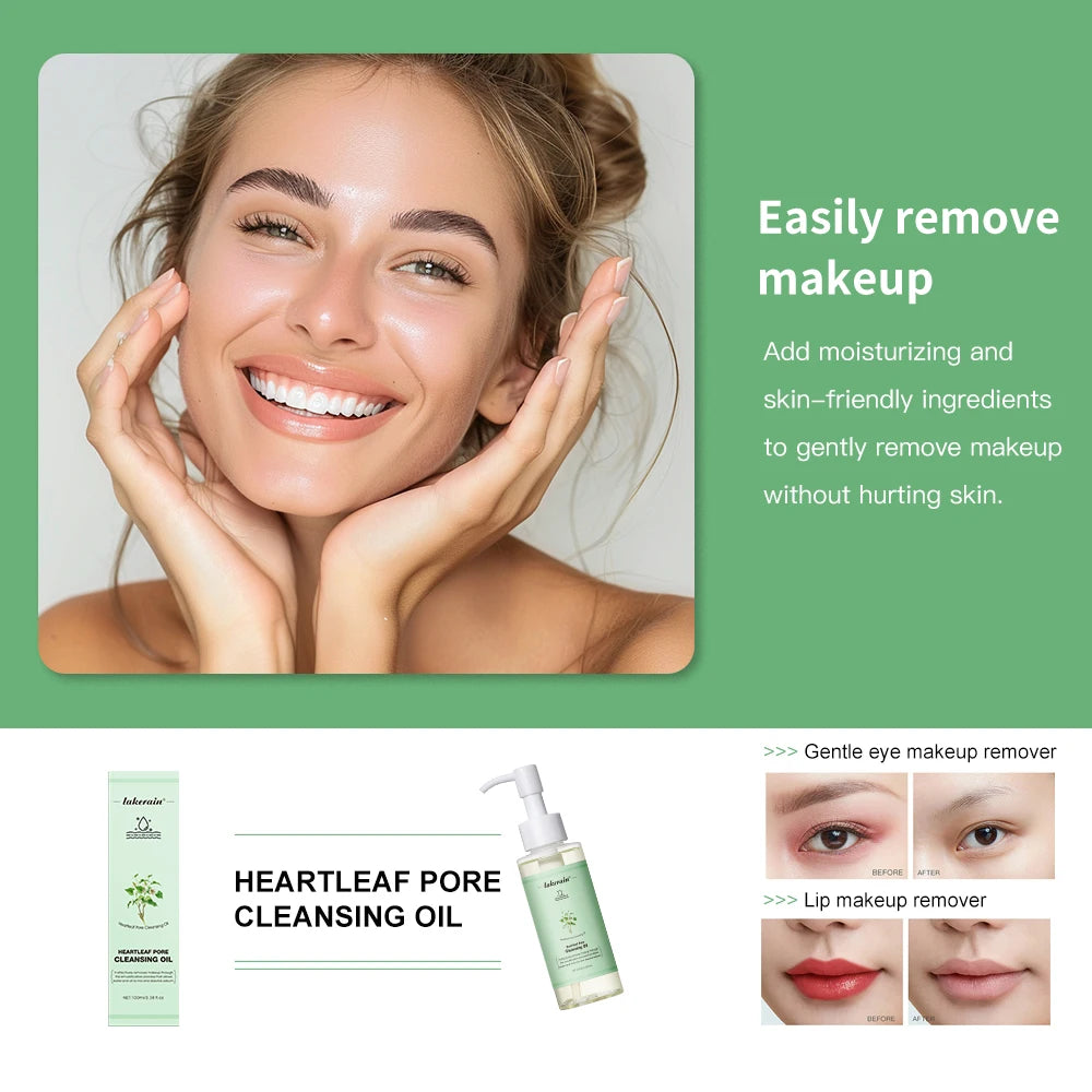 Deeply Cleansing Oil Instant Makeup Removal Refreshing Non Irritating Removal Cleansing Oil Sensitive Skin Care