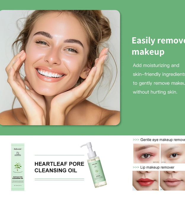 Deeply Cleansing Oil Instant Makeup Removal Refreshing Non Irritating Removal Cleansing Oil Sensitive Skin Care