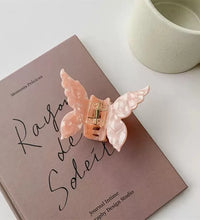 Super Fairy Three-Dimensional Butterfly Half-Tied Hair Back Of The Head Acetate Clip Hair Accessories For Women - BlissFully