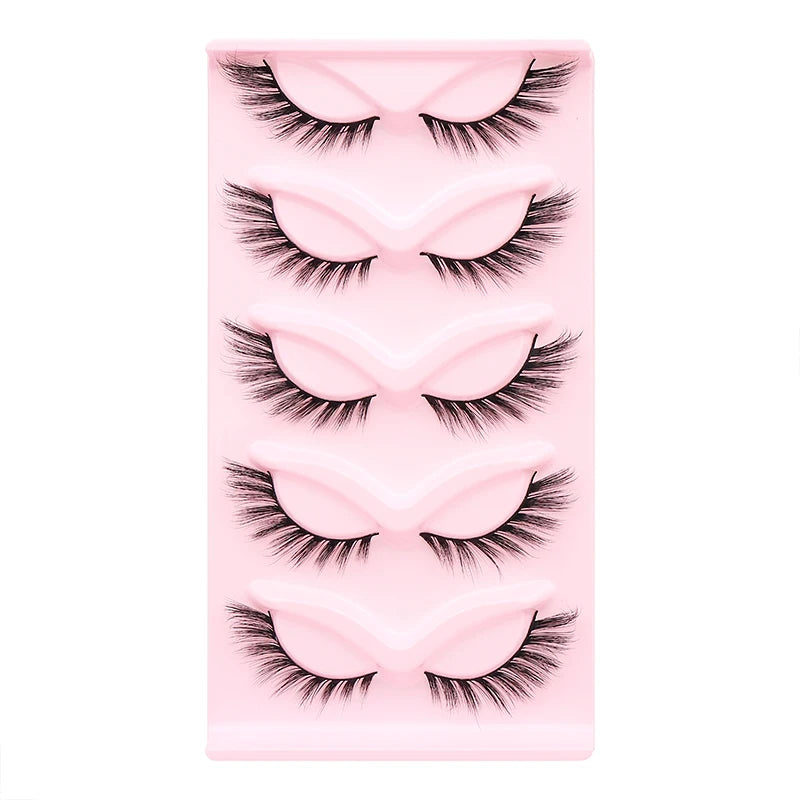 Eyelashes 5/10/16 Pairs 3D Faux Mink Lashes Natural False Eyelashes Reusable Dramatic Volume Lashes Makeup Eyelash Extension