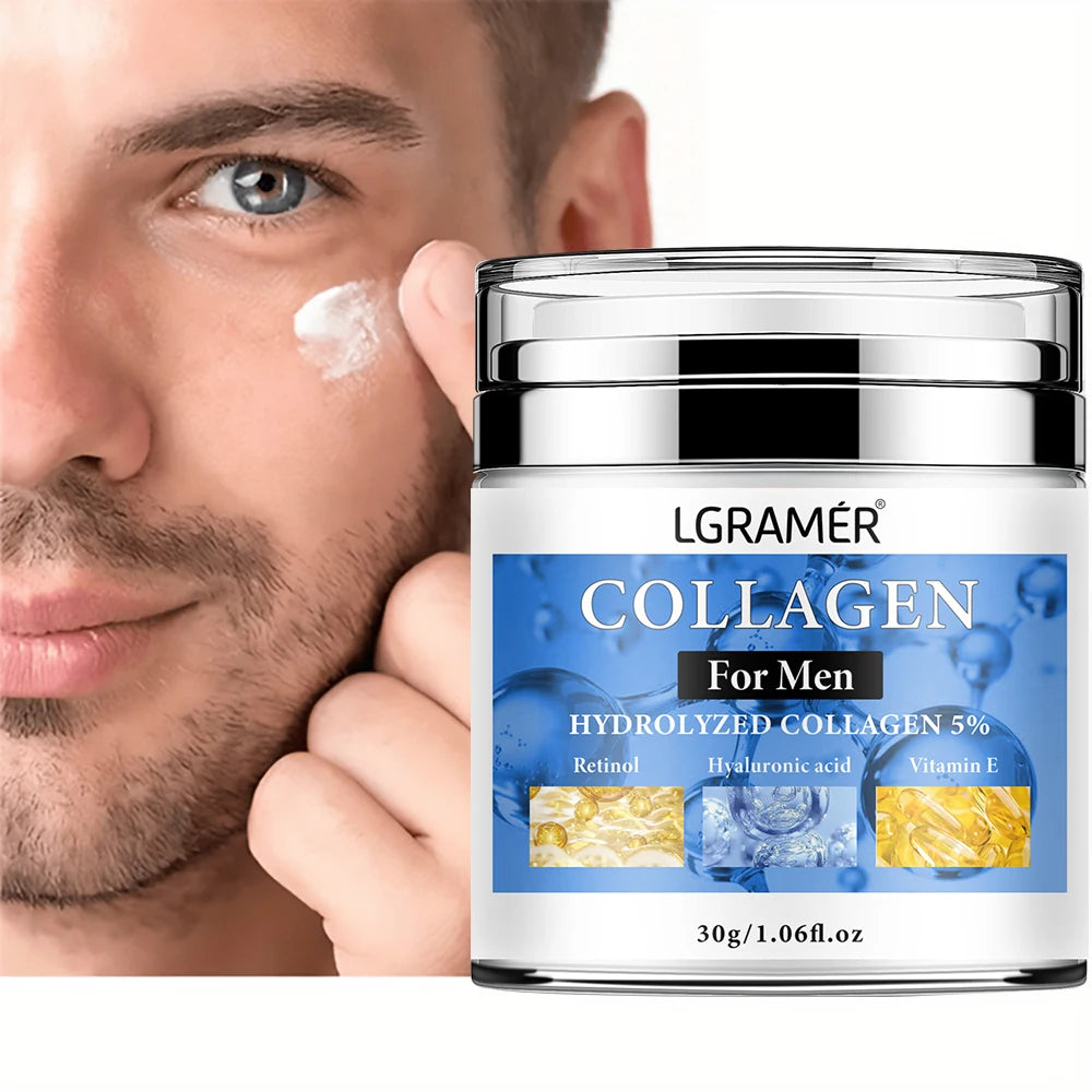 Anti-wrinkle Cream For Men Remove Face & Neck Wrinkles Firming Moisturizing Skin Retinol Face Cream Anti-aging Facial Treatment - BlissFully