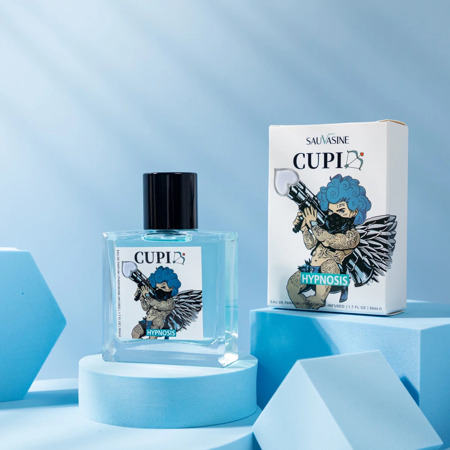 50ml Cupid Cologne Perfume Pheromone Cologne for Men Long Lasting Enhances Intimacy High Quality Hombre Perfume Attract Women
