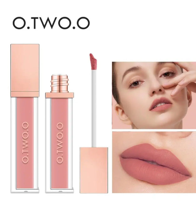 Velvet Matte Lip Gloss Tint 12 Shades Waterproof Long Lasting Nonstick Cup Liquid Lipstick Makeup Cosmetics For Women