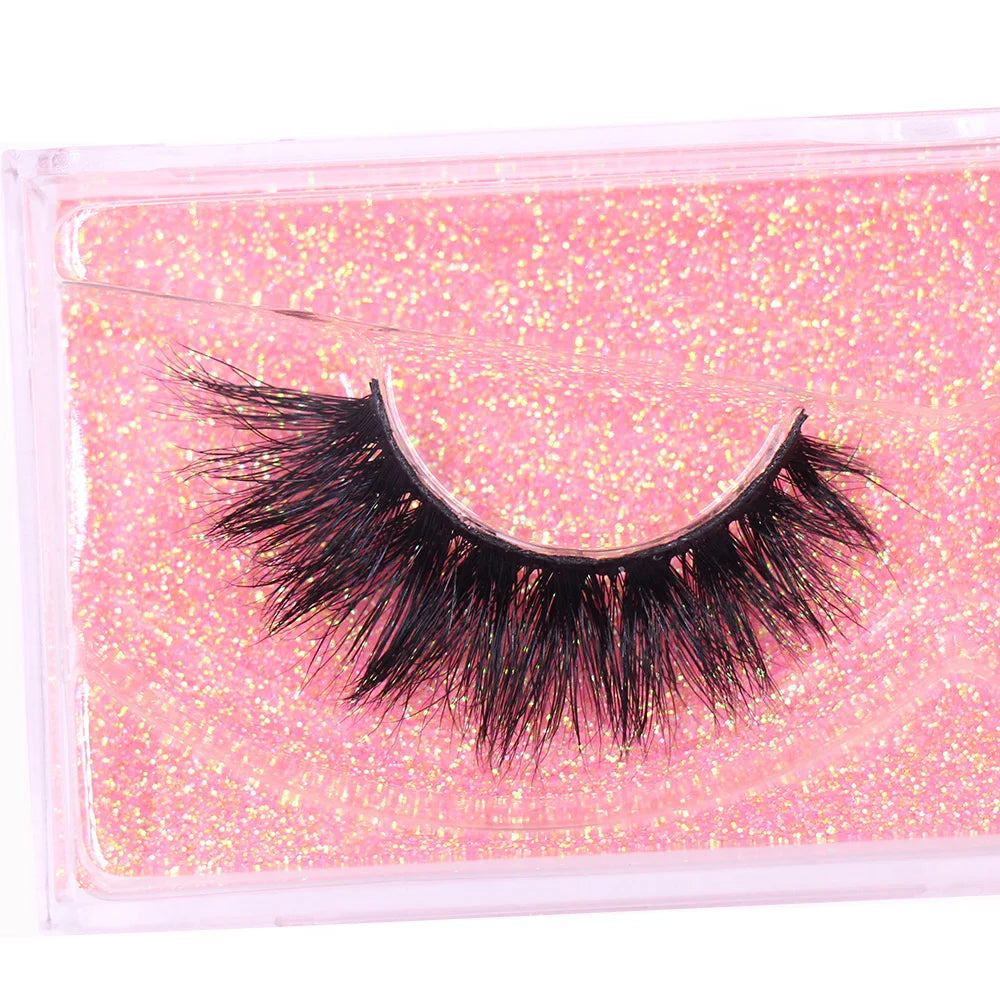 LEHUAMAO Eyelashes 3D Mink Lashes natural handmade volume soft lashes long eyelash extension real mink eyelash for makeup D103