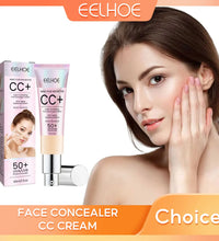 Natural Foundation Cc Cream Waterproof Brighten Moisturizing Foundation Concealer Oil-Control Sunscreen Spf 50 Makeup Cosmetics - BlissFully