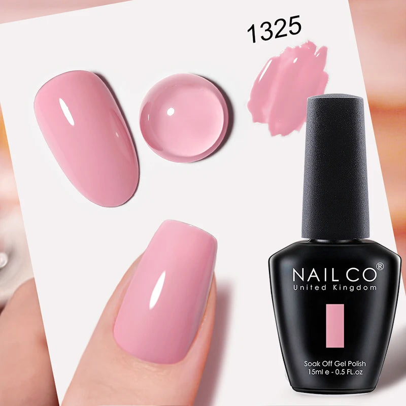 NAILCO 15ml Hema/TPO Free UV Gel Nail Polish Nail Art Manicure Nail Professionals Base Top Varnish Semi Permanent Vernis Nail