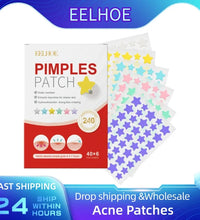 240pcs Star Acne Patches Invisible Pimple Cover for Face Oil Control Spot Treatment Cute Sticker for Covering Zits and Blemishes - BlissFully
