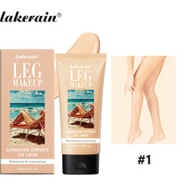 100ml Leg Makeup Long-lasting Waterproof And Anti-Transfer Concealer Even Skin Tone Wheat Tan Brown Liquid Foundation - BlissFully