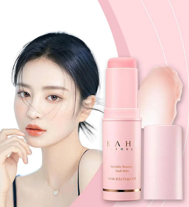 Wrinkle Bounce Moisturizing Multi Balm for Face Daily Face Moisturizer Stick All-in-One Multi Balm Hydrating Lip Eye Neck Cream