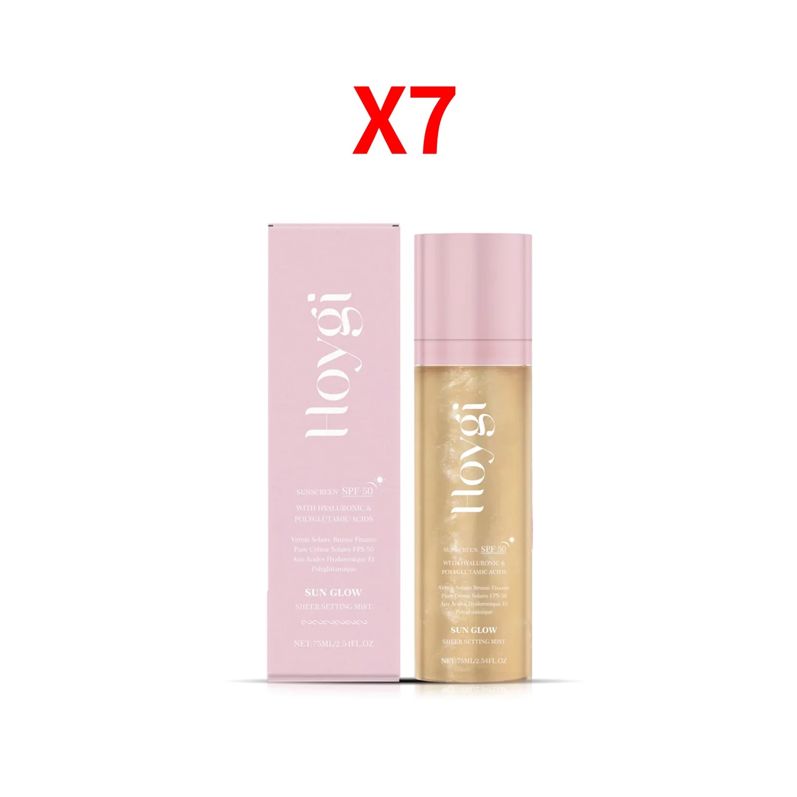 Hoygi Spf 50+ Setting Spray Oil Control Long Lasting Matte Natural Non Greasy Waterproof Fast Film Formation Fixer Makeup Spray - BlissFully