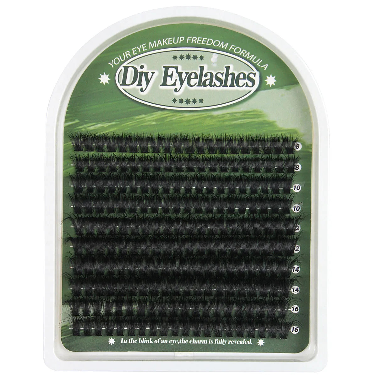 200D-50D Fluffy Lash Clusters Thick Cluster Eyelash Extensions Individual Lashes Mink Eyelash Clusters D Curl 8MM-16MM Dramatic