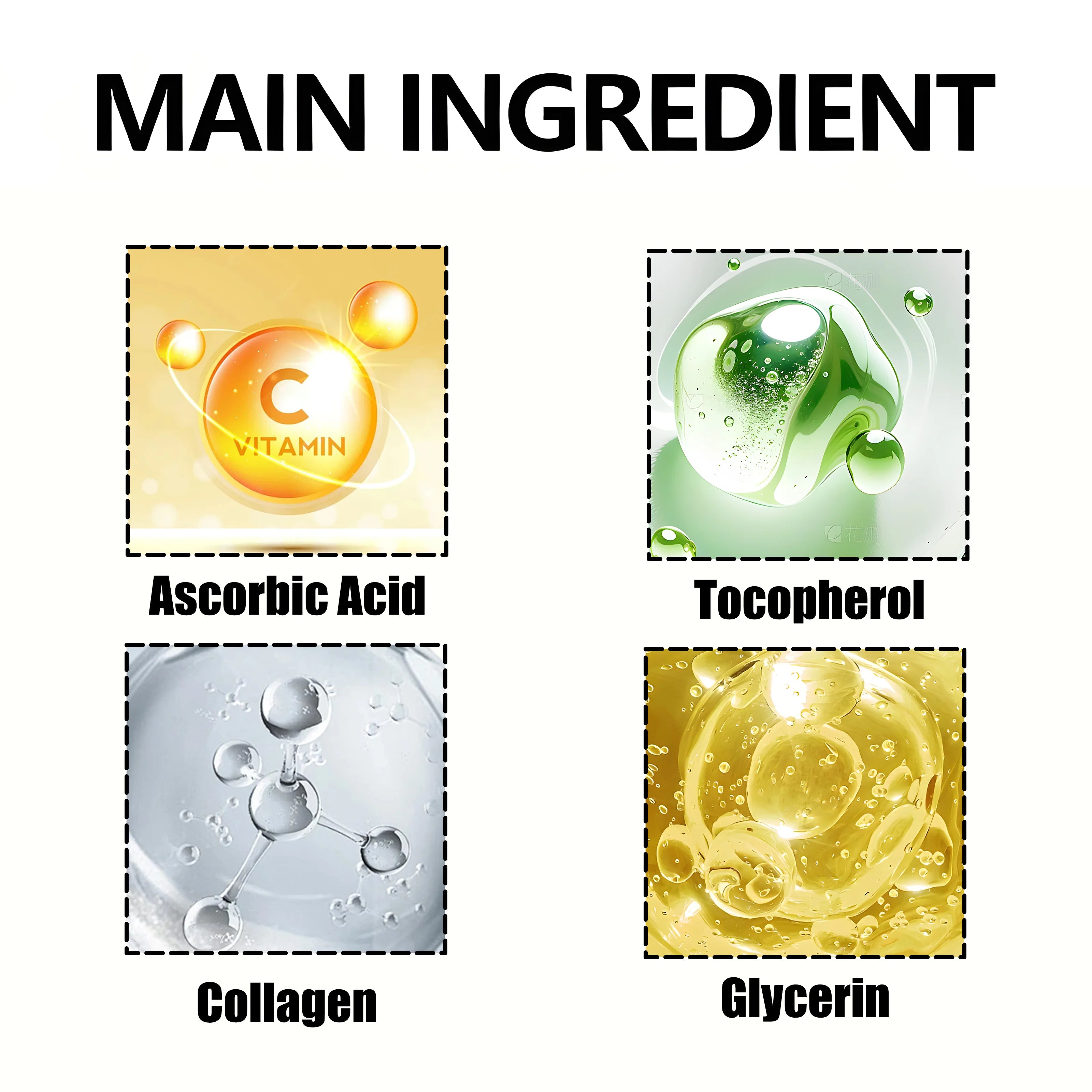 Turmeric Vitamin C Anti-Aging Cream Moisturizing Anti-Wrinkle Collagen Hyaluronic Acid Cream Skin Care Cosmetics 50g - BlissFully