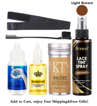 Waterproof Lace Wig Glue For Lace Front Wig 38ml Liquid Adhesive Hair Glue Wax Stick For Wig Lace Tint Spray Elastic Melt Band - BlissFully