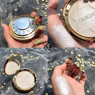 2020 Makeup Shimmer Powder Highlighter Palette Base Illuminator Highlight Face Contour Cosmetics Eyes Palette Bronzer