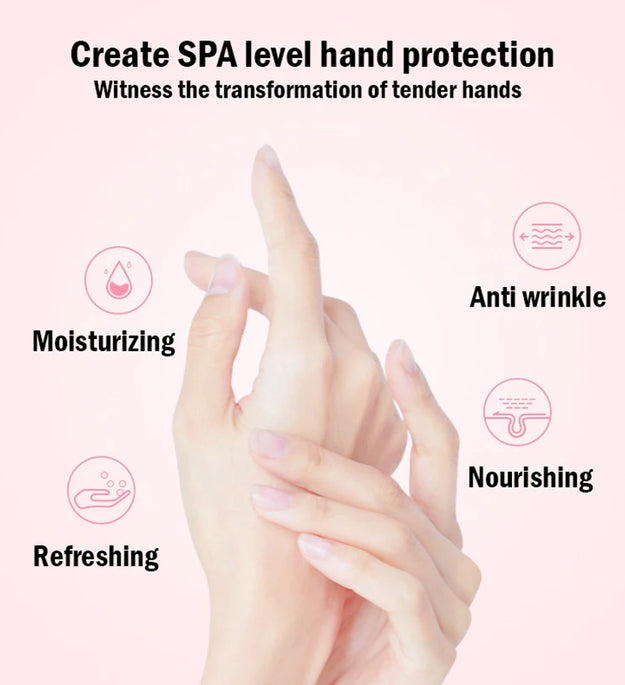 10pcs Fruity Flowery Hand Cream Moisturizing Nourishing Anti Chap Repairing Hands Care Beauty Skincare Hand Creams Sets