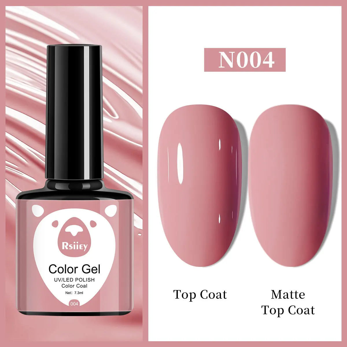 1pcs 7.3ml White Gel Nail Polish French Manicure Gel Polish Semi Permanent Soak Off UV Gel Varnish Base Top Coat Winter Nail 105