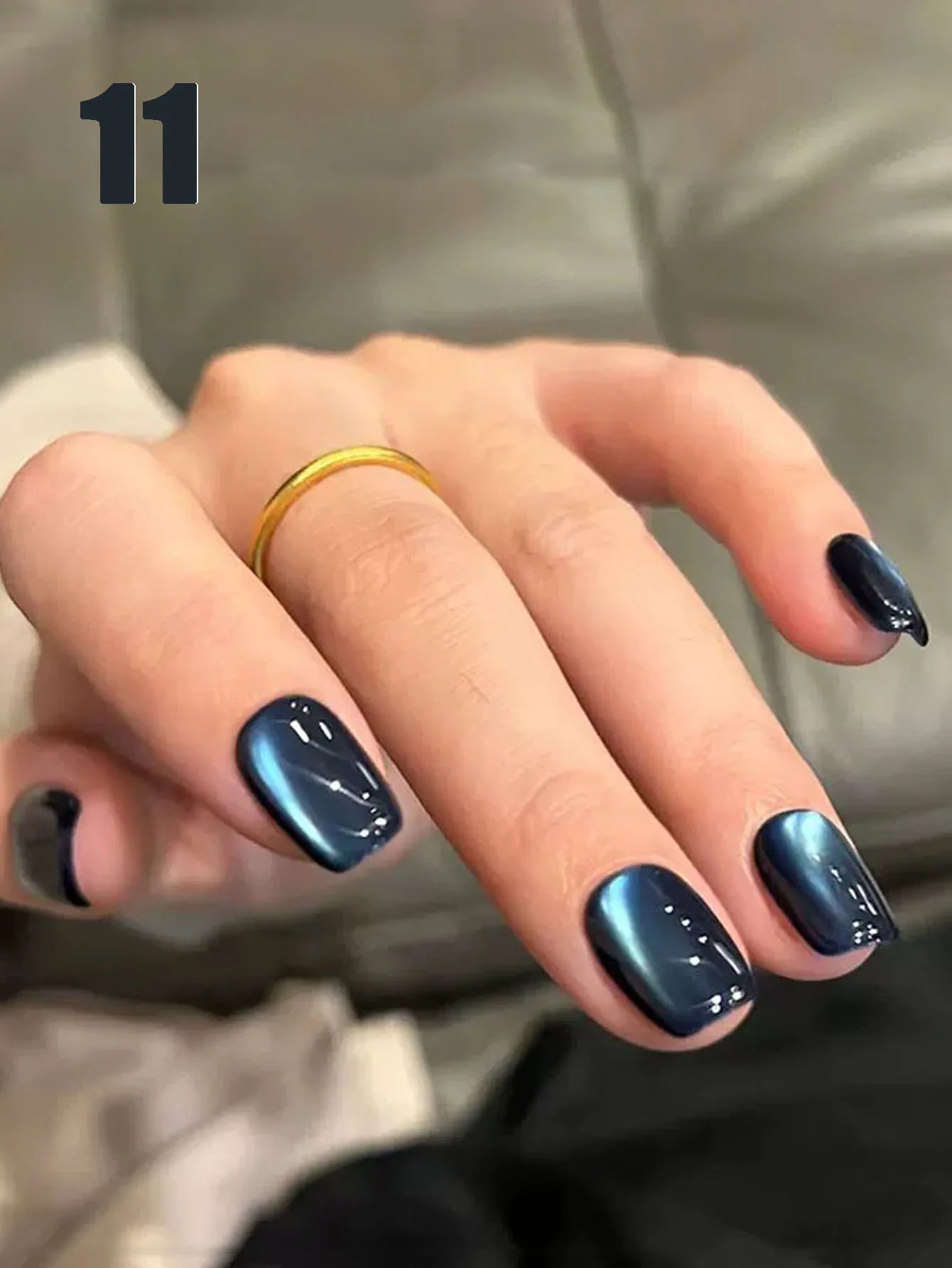 12ML 1-21PCS Winter And Autumn Whitening Red Glass Bead Cat Eye Magnet Gel Nail Polish Christmas Nails Nail Set Nail Art