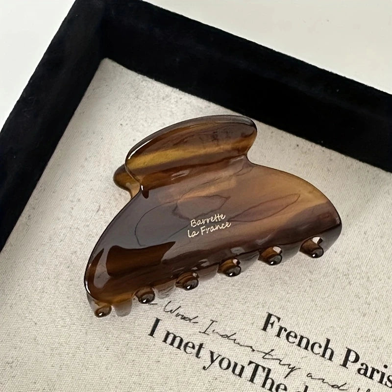 Elegant Acetate Hair Claw Medium Size Sweet Hair Clip Shark Clip Women Hair Accessories Headwear