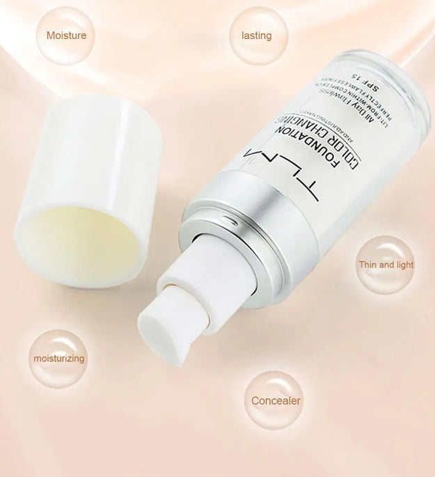 30ml Foundation with Universal Tint Light Sheer Coverage Sunscreen Rejuvenates Hydrates Skin Tinted Moisturizer 1/2pcs