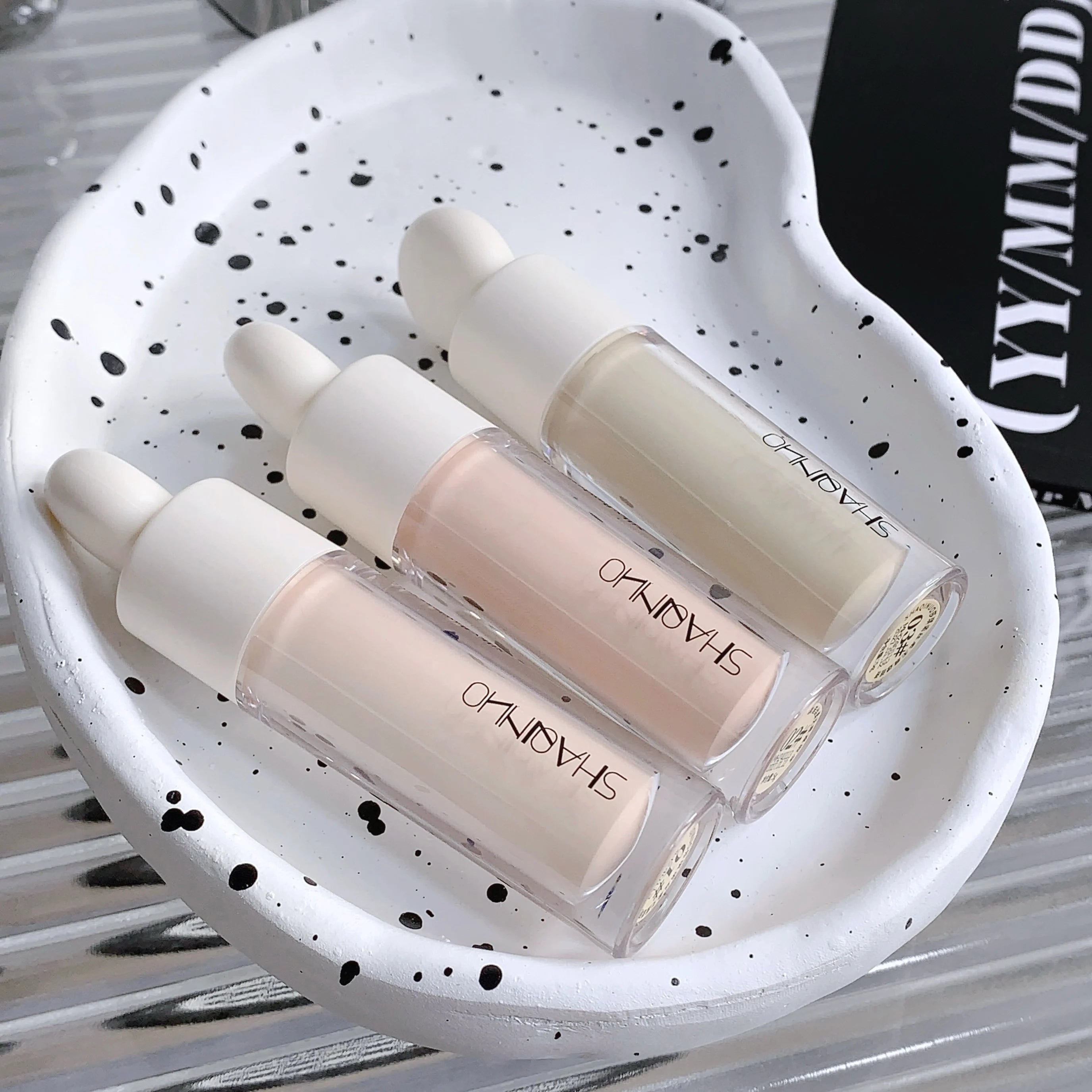 3 Colors Silky Concealer Concealer Cover Acne Marks Spots Dark Eye Circles Face Brightening Skin Whitening Concealer