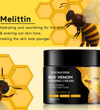 Premium Bee Venom Cream for Face & Neck - Collagen Boost, Skin Tightening, Natural Moisturizer for Sensitive Skin, Non-Greasy - BlissFully