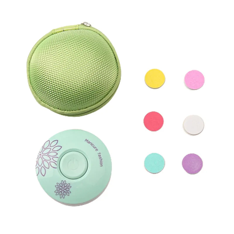 1Set Baby Electric Nail Trimmer Kid Nail Polisher Tool Baby Care Kit Manicure Set Easy To Trim Nail Clippers For Newborn