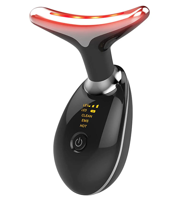 Red Light LED Facial Massager IPL Skin Rejuvenation Neck Lifting Tightening Machine Face Beauty Device Double Chin Remover