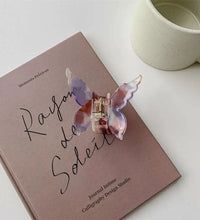 Super Fairy Three-Dimensional Butterfly Half-Tied Hair Back Of The Head Acetate Clip Hair Accessories For Women - BlissFully