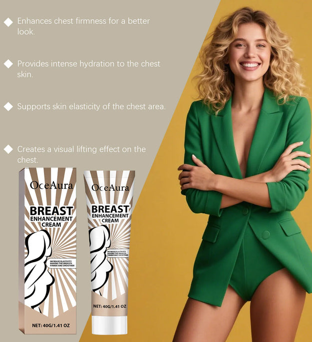 Breast Moisturizing Cream Body Moisturizer Lift Firm Breast Massage Chest Rapidly Smooth Skin Care Product Hydrating Gentle 40g
