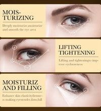 24k Gold Hyaluronic Acid Eye Cream Anti Dark Circles Eye Bags Firming Moisturizing Eyes Skin Care Prodcuts - BlissFully