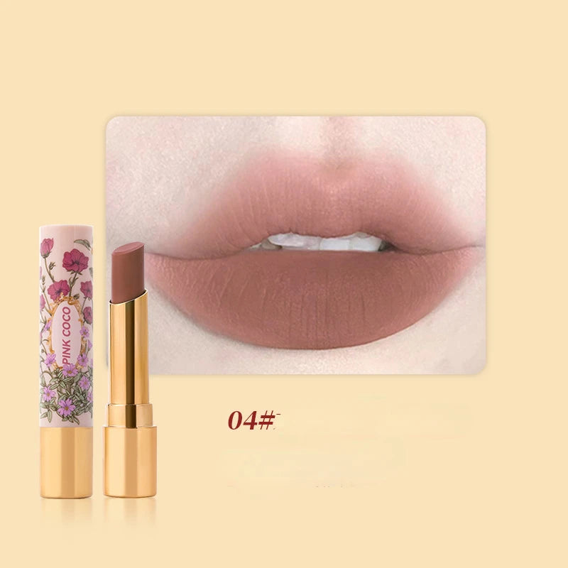 Gorgeous Velvet Lipstick Matte Low Saturation Whiter Skin Good Looks Student Makeup Cosmetic