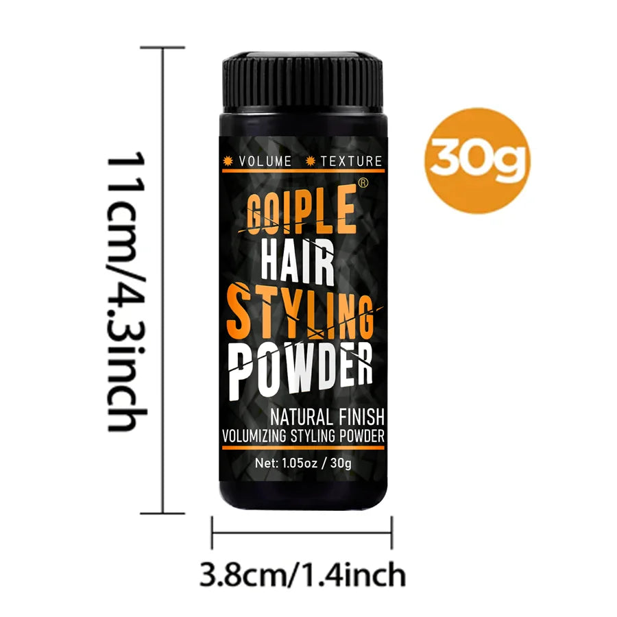 GOIPLE Hair Styling Powder Increase Volume Capturing Modeling Hairstyles Long-Lasting Texture Powders Spray Unisex - BlissFully