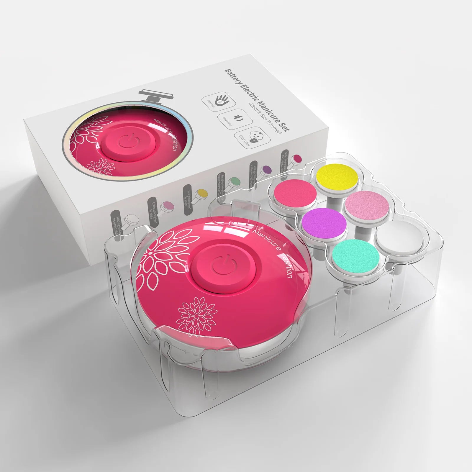 Electric Baby Nail Trimmer Kid Nail Polisher Tool Baby Nail Clipper Cutter for Newborn Baby Hygiene Kit Infant Manicure Scissors