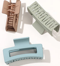 7 Pcs Big Hair Claw Clips 3.4