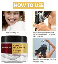 Collagen Keratin Hair Mask Dual Oil Control Moisturizer Conditioner Soft Smooth Frizz Damaged Repair Revitalize Hair Care - BlissFully