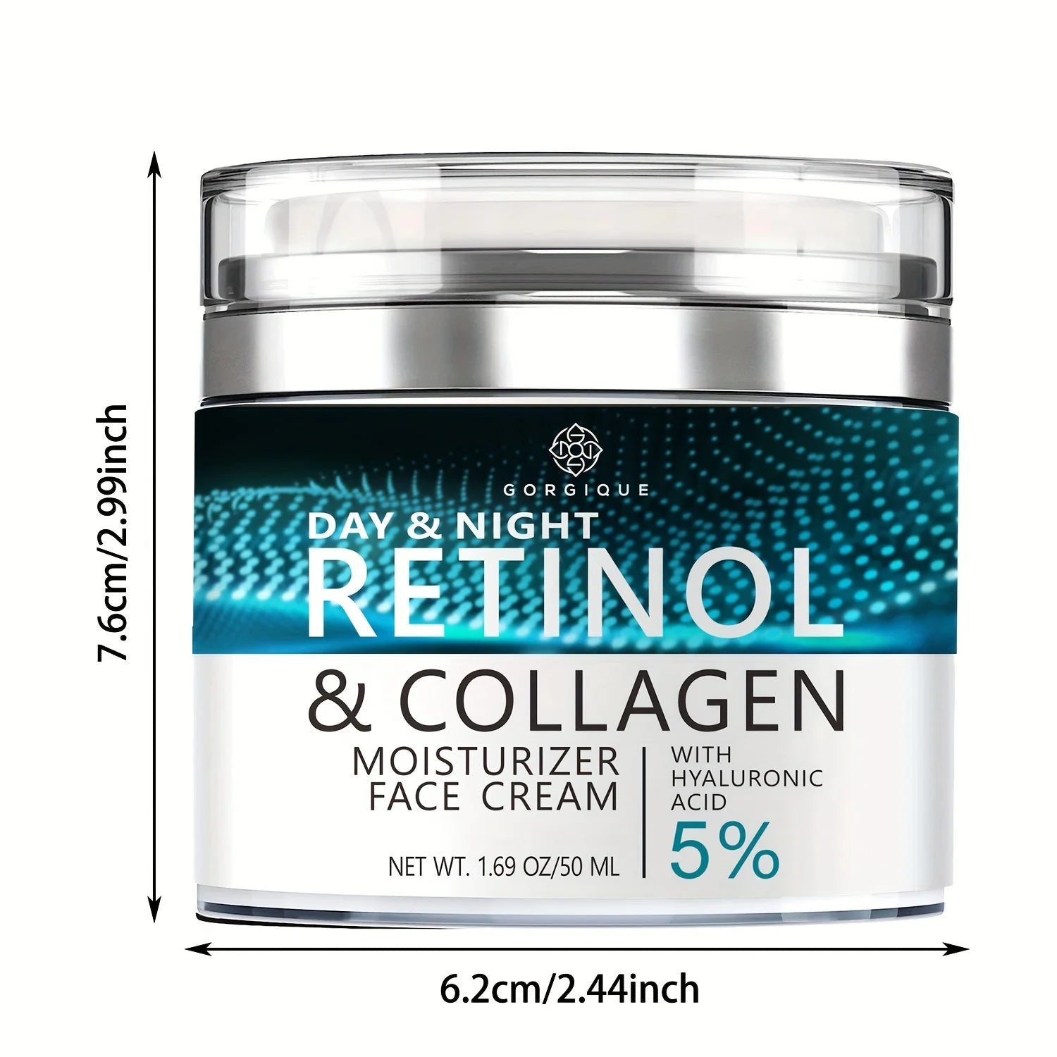 Face Moisturizer Retinol Cream - Day & Night Anti Aging Moisturizing Cream - BlissFully
