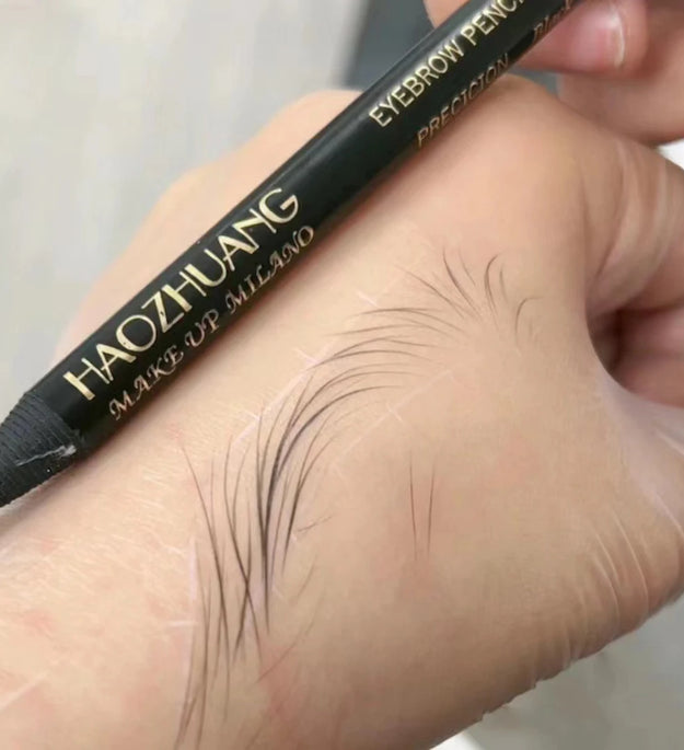 1pcs Long-lasting Waterproof Eyebrow Pencil Off with Brush Microblading Permanent Makeup Tools Pull Cord Peel-off Brow Pencil