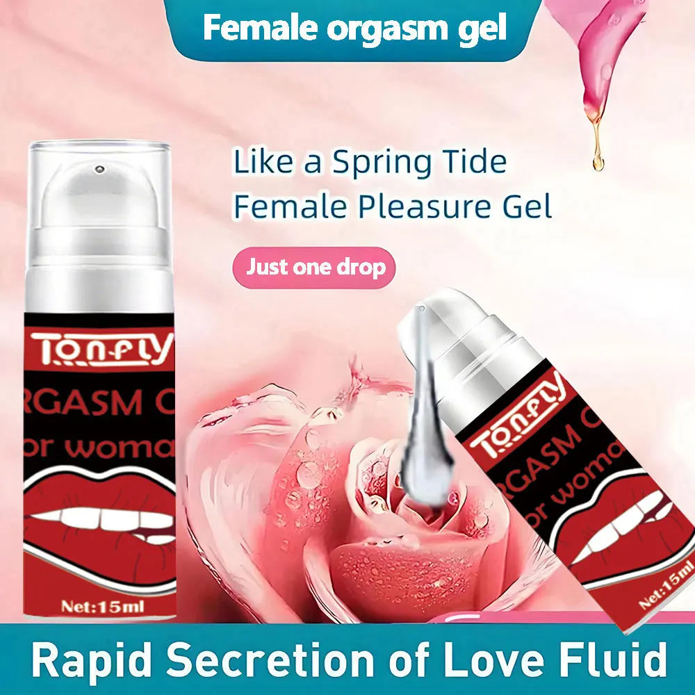 Female Orgasm Gel Sexual Desire for Women Exciting Liquid Orgasmic Sex Drops Vaginal Firming Best Orgasmic Gel for Women